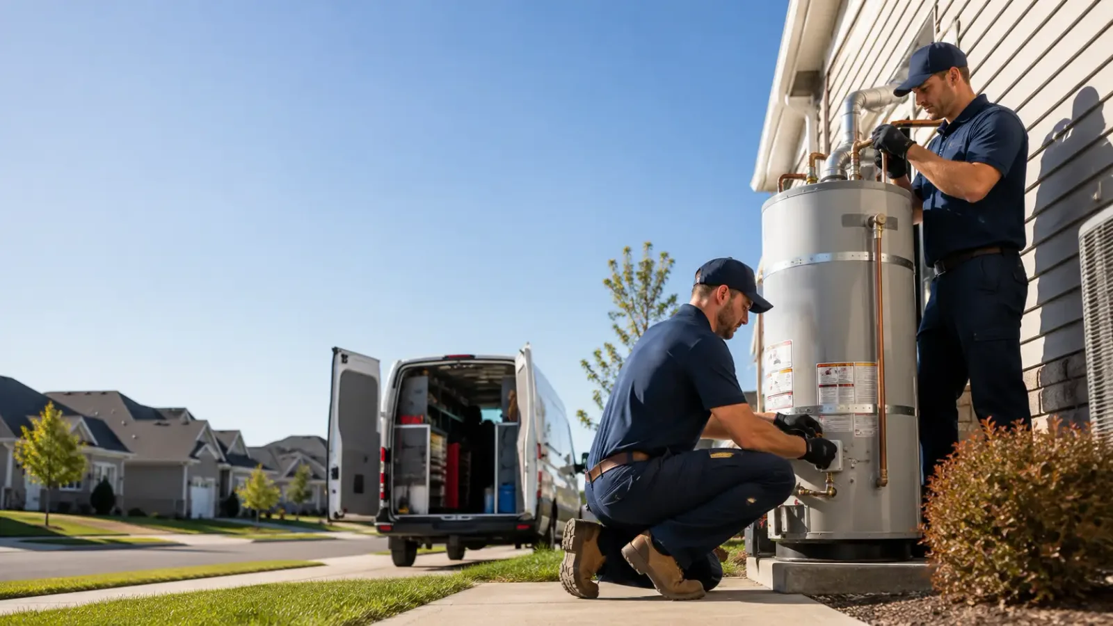 Water Heater Installation in Oakfield, ME